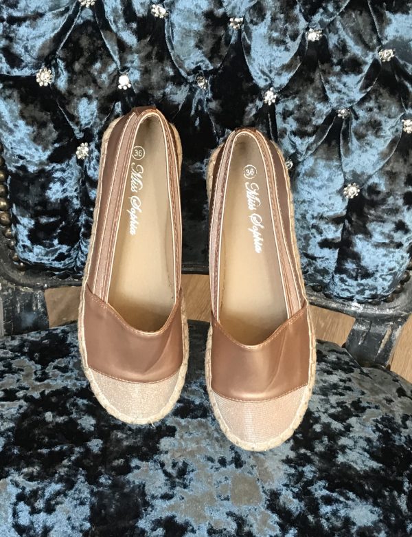 Gold Chanel Inspired Ladies Loafers – Boutique 84